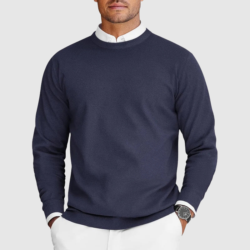 DELACROIX | SUÉTER DE CUELLO REDONDO PARA HOMBRE