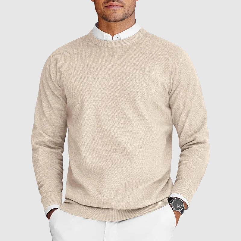 DELACROIX | SUÉTER DE CUELLO REDONDO PARA HOMBRE