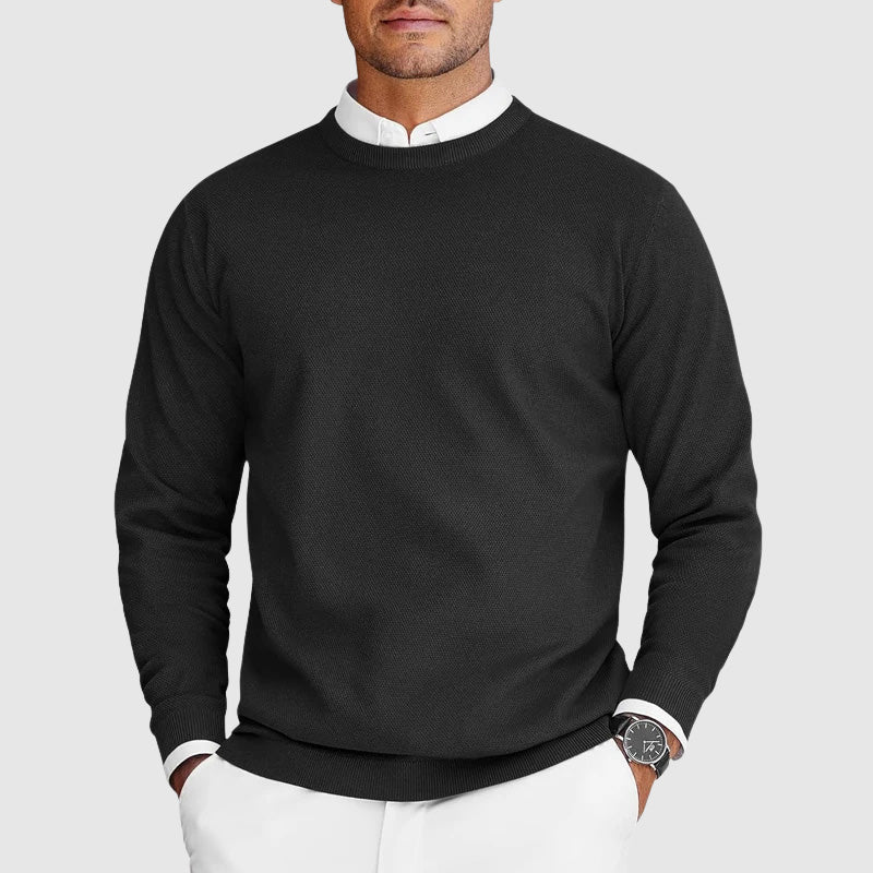 DELACROIX | SUÉTER DE CUELLO REDONDO PARA HOMBRE