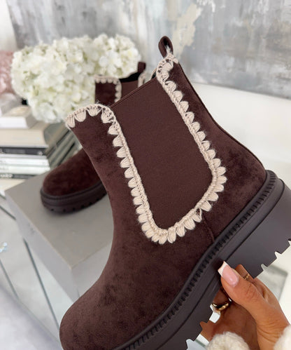 Botines Mavi marrones