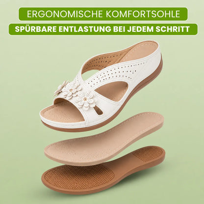 Sandalia de confort FloraStep con soporte del arco | Antideslizante y ultraligera