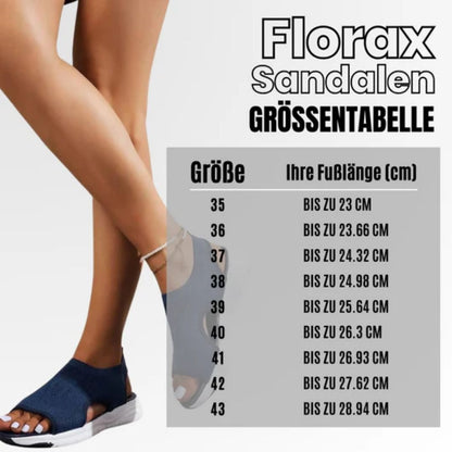 Sandalias Florax – Sandalias cómodas | Soporte ergonómico