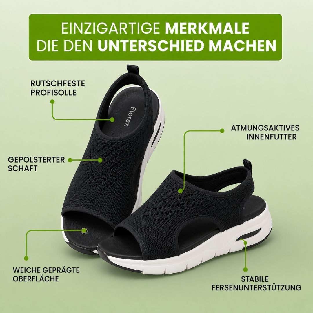 Sandalias Florax – Sandalias cómodas | Soporte ergonómico
