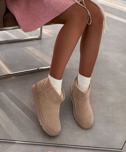 Botas forradas Sana beige