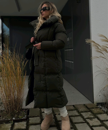 Botas de plataforma forradas Nina camel