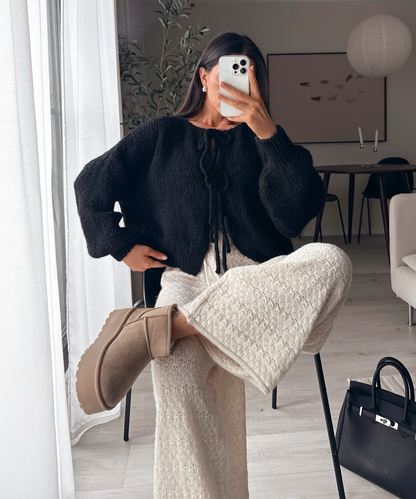 Botas de plataforma forradas Nina camel