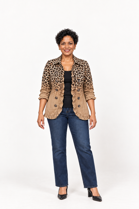 Ángeles | Chaqueta Leopardo