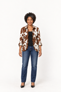 Moka | Chaqueta Cow Print
