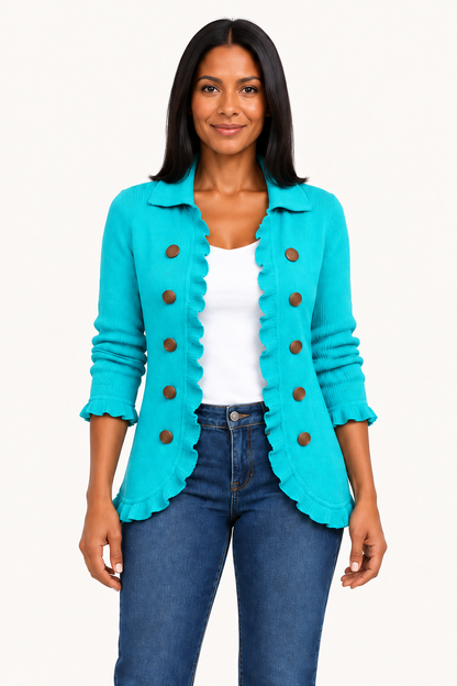 Maribel | Chaqueta Turquesa