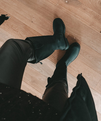 Botas Larifa negro mate
