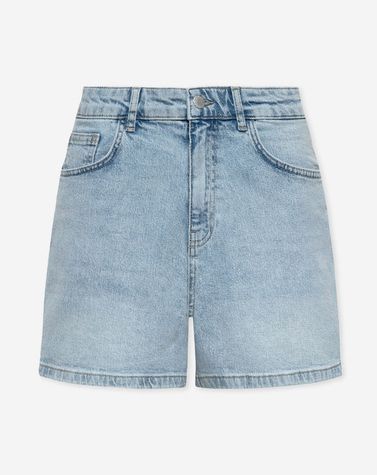 COMFORT MOM DENIM SHORT AZUL CLARO