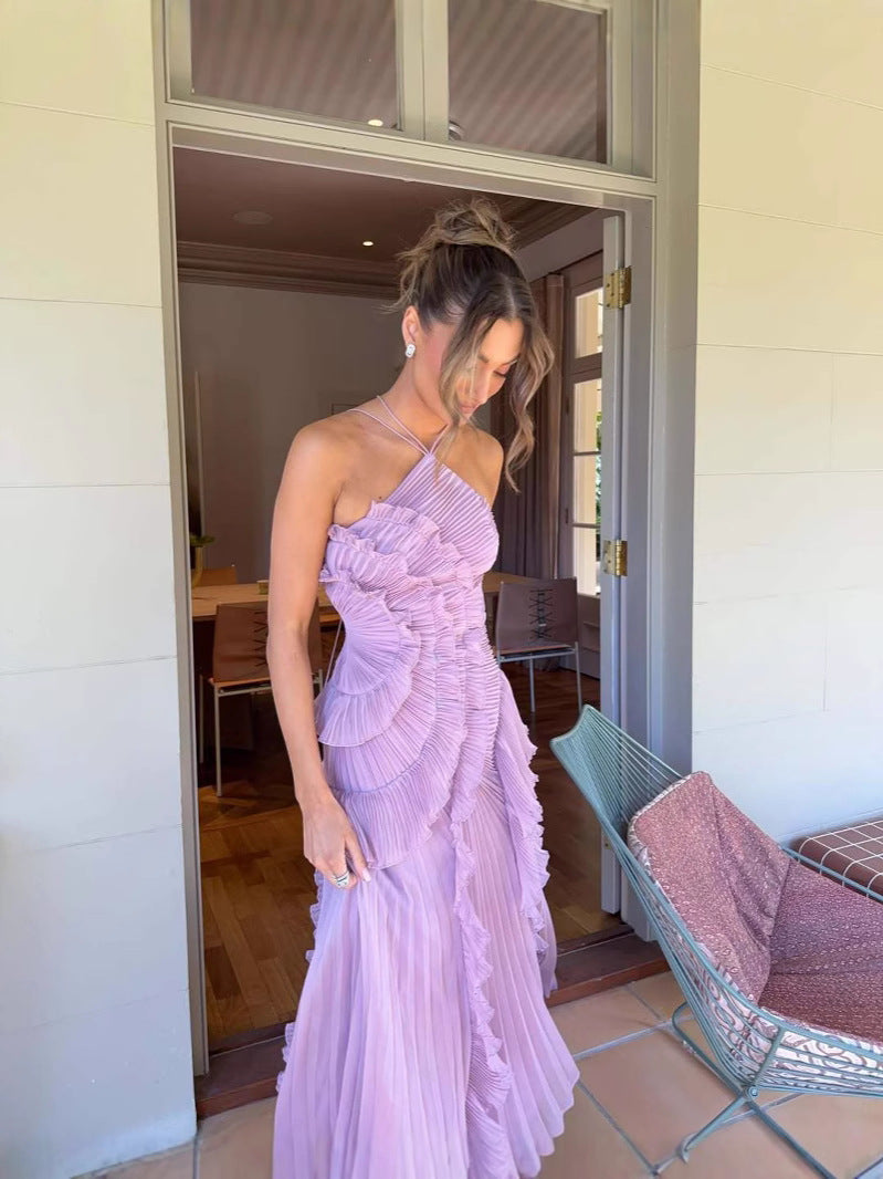 ELISA | VESTIDO CON VOLANTES