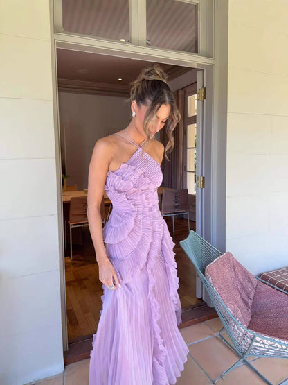 ELISA | VESTIDO CON VOLANTES