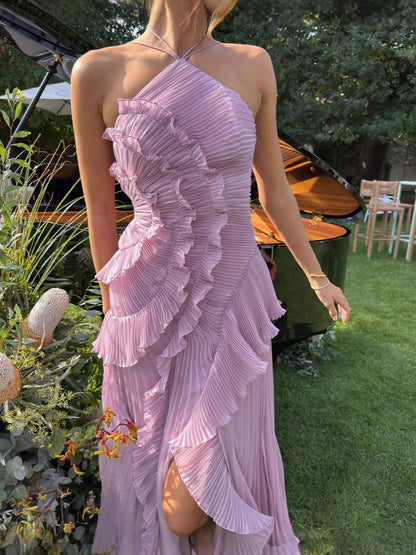 ELISA | VESTIDO CON VOLANTES