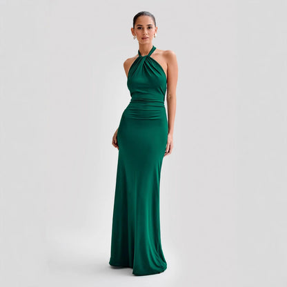 JANA | Vestido Maxi con Halter