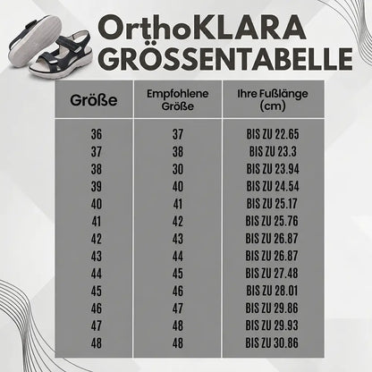 OrthoKlara – Sandalias cómodas | Soporte ergonómico