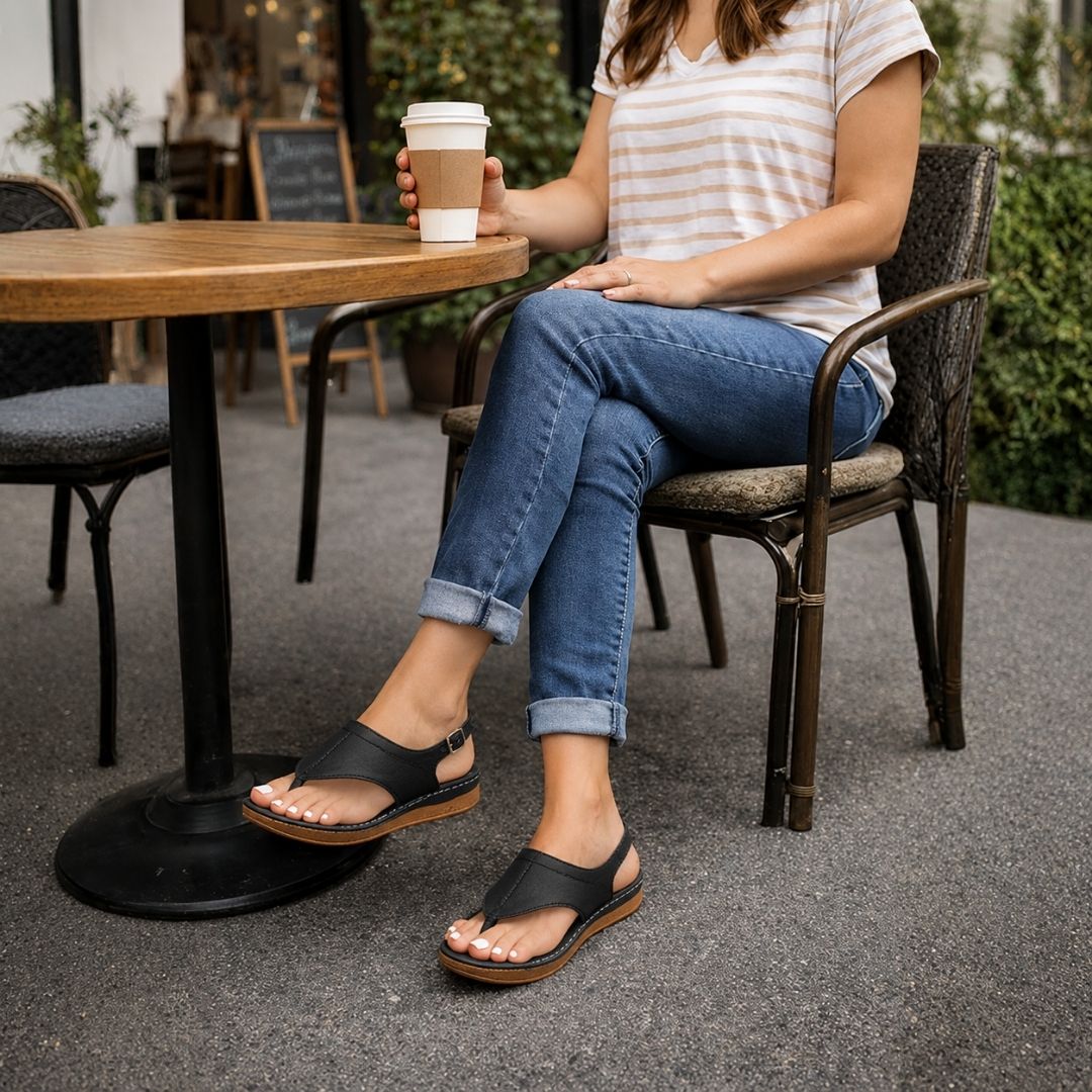 OrthoKomfort - Sandalias ergonómicas para mujer que alivian el dolor