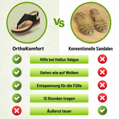 OrthoKomfort - Sandalias ergonómicas para mujer que alivian el dolor