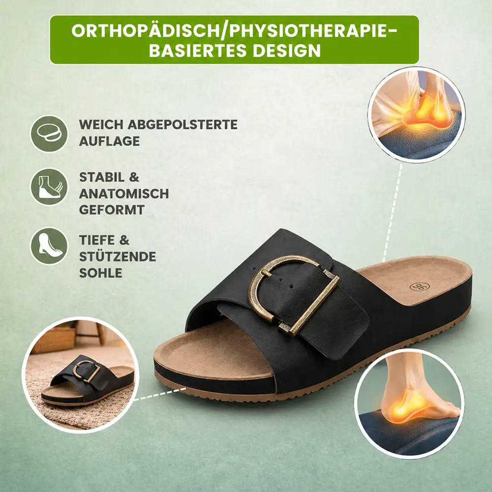 OrthoMia – Sandalias de confort unisex que alivian el dolor | Diseño ergonómico