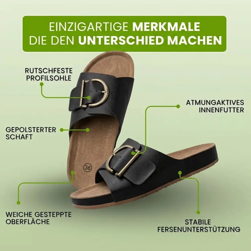 OrthoMia – Sandalias de confort unisex que alivian el dolor | Diseño ergonómico