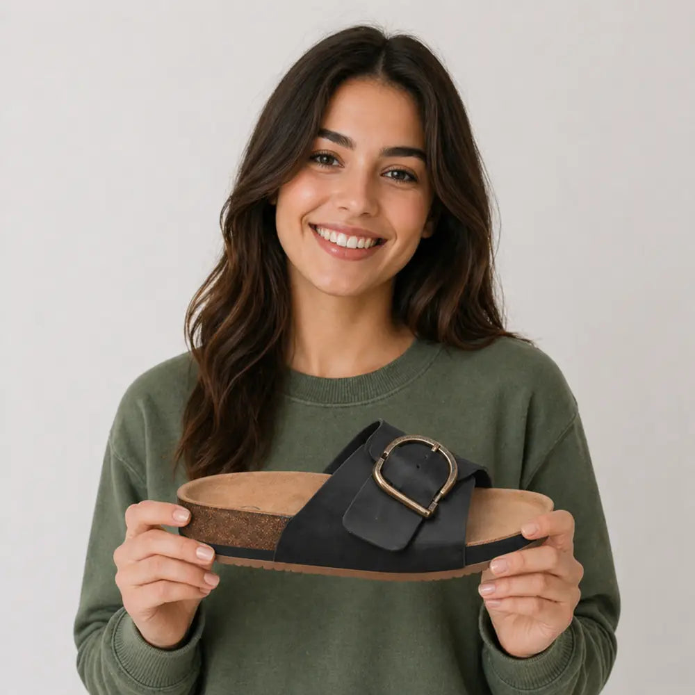 OrthoMia – Sandalias de confort unisex que alivian el dolor | Diseño ergonómico