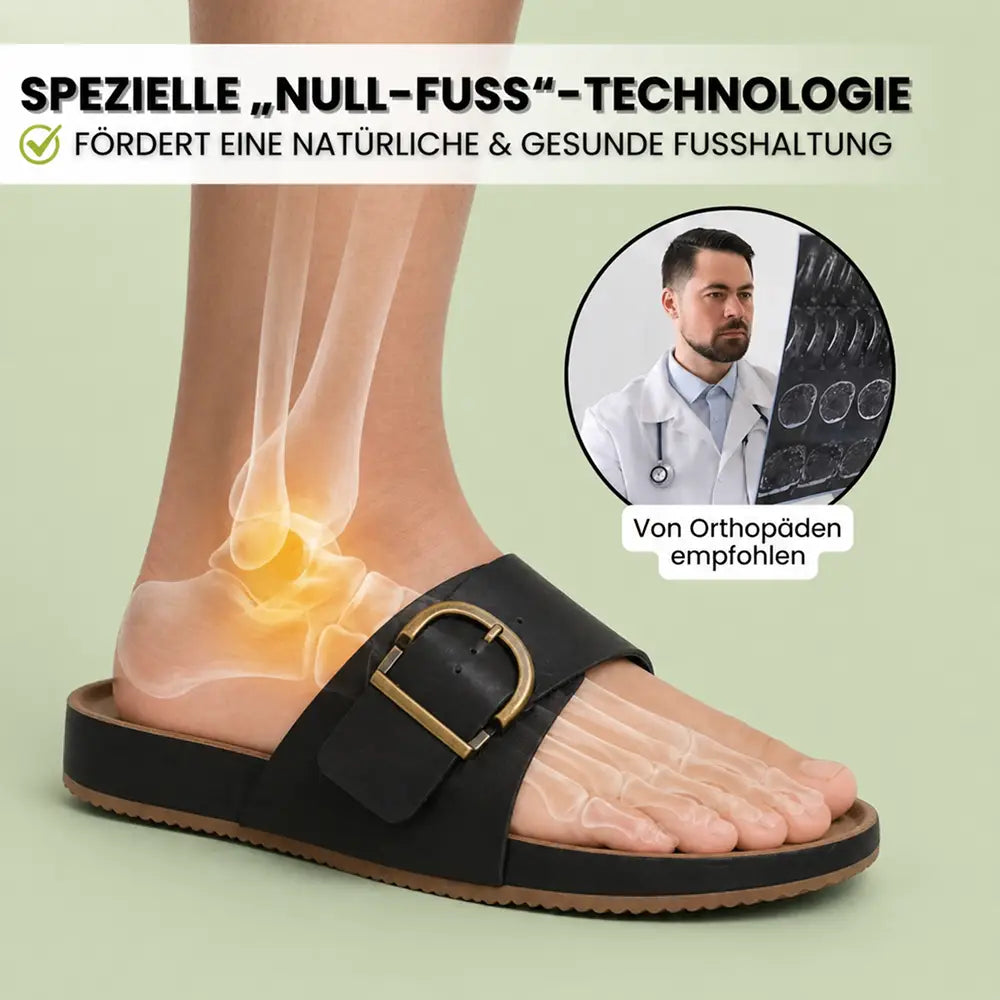 OrthoMia – Sandalias de confort unisex que alivian el dolor | Diseño ergonómico