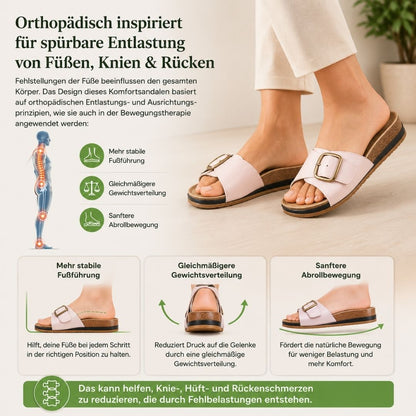 OrthoMia – Sandalias de confort unisex que alivian el dolor | Diseño ergonómico