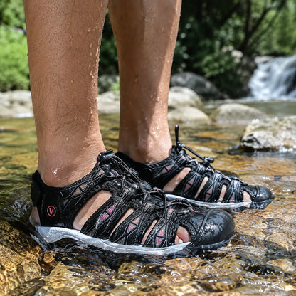 Orthotrekking - Sandalias de confort que alivian el dolor para caminar y hacer senderismo | Antideslizantes y ultraligeras