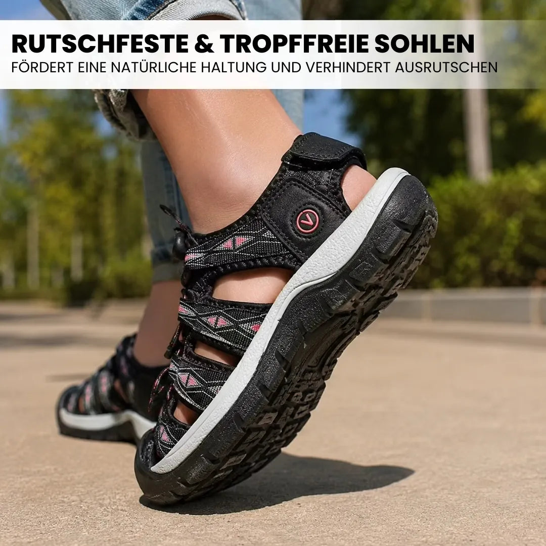 Orthotrekking - Sandalias de confort que alivian el dolor para caminar y hacer senderismo | Antideslizantes y ultraligeras