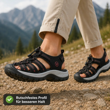Orthotrekking - Sandalias de confort que alivian el dolor para caminar y hacer senderismo | Antideslizantes y ultraligeras