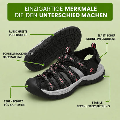Orthotrekking - Sandalias de confort que alivian el dolor para caminar y hacer senderismo | Antideslizantes y ultraligeras