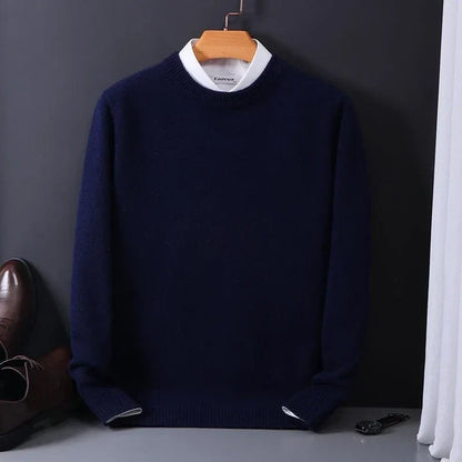 DELACROIX | Jersey Marcel de punto suave con cuello redondo