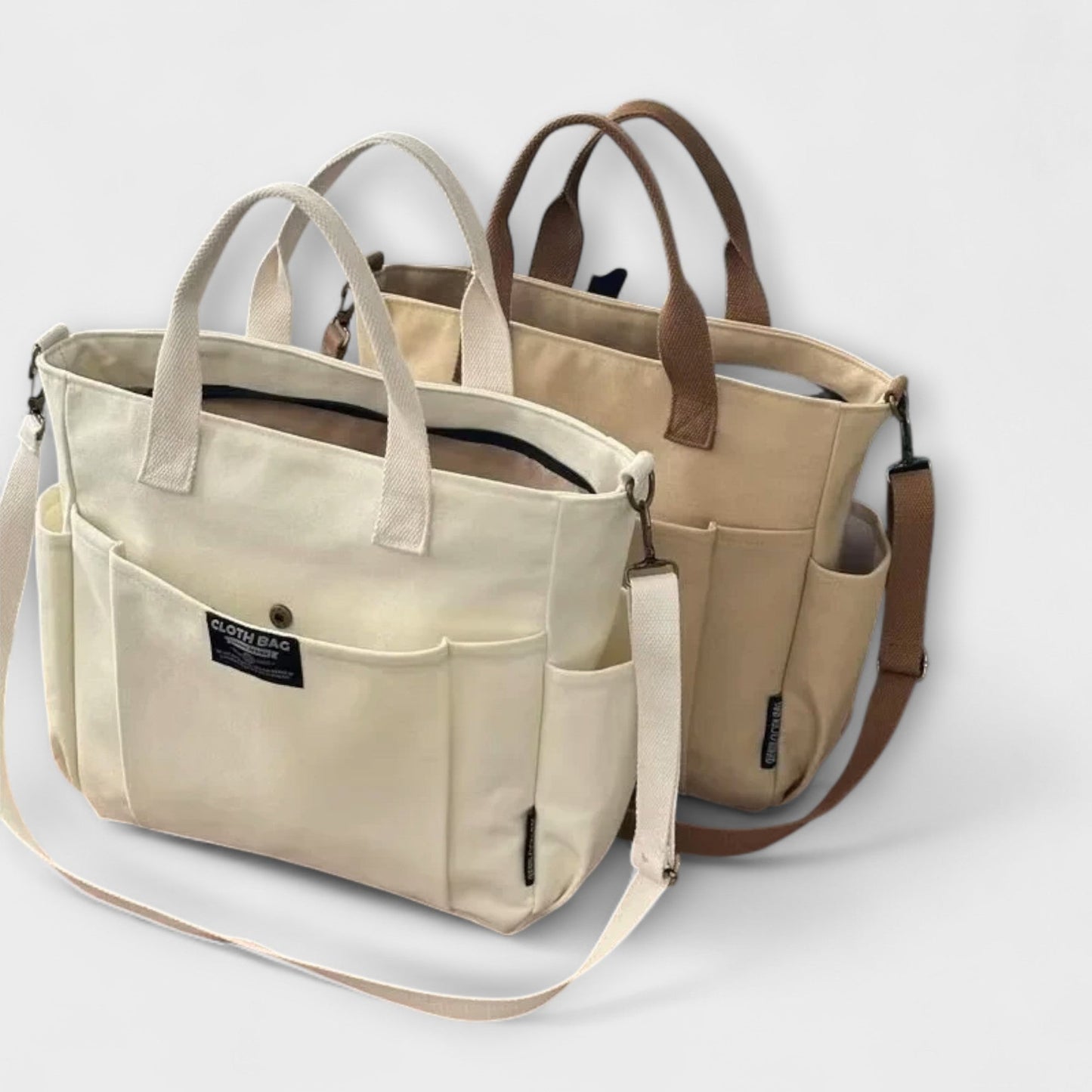 Olivia - Bolso de lona minimalista