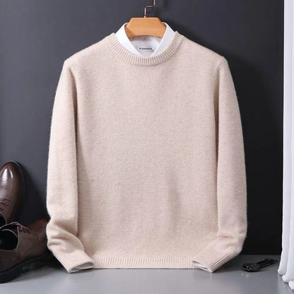 DELACROIX | Jersey Marcel de punto suave con cuello redondo