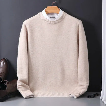 DELACROIX | Jersey Marcel de punto suave con cuello redondo