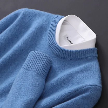DELACROIX | Jersey Marcel de punto suave con cuello redondo