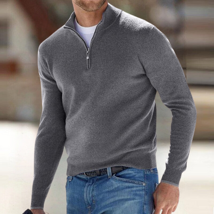 DELACROIX | JERSEY CON CREMALLERA PARA HOMBRE
