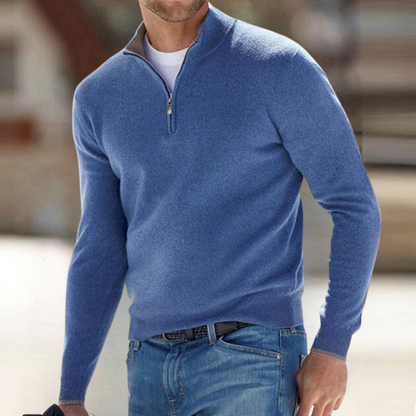 DELACROIX | JERSEY CON CREMALLERA PARA HOMBRE