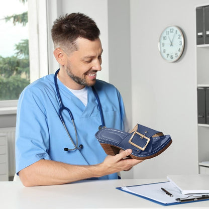 Vivastep - sandalias de tacón alto ergonómicas y antideslizantes para aliviar el dolor