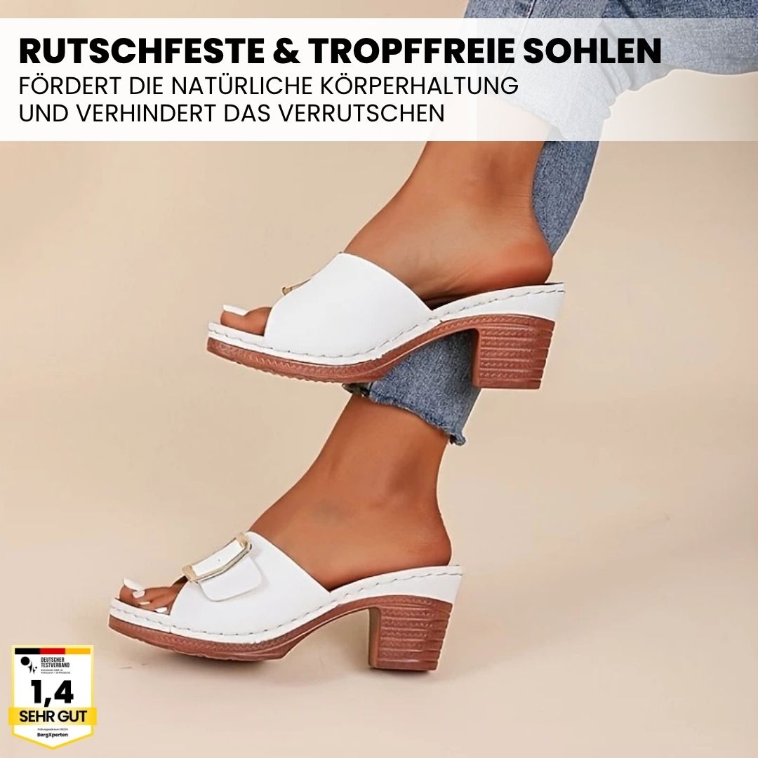 Vivastep - sandalias de tacón alto ergonómicas y antideslizantes para aliviar el dolor