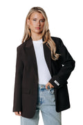 Gemma Blazer | Darkest Brown