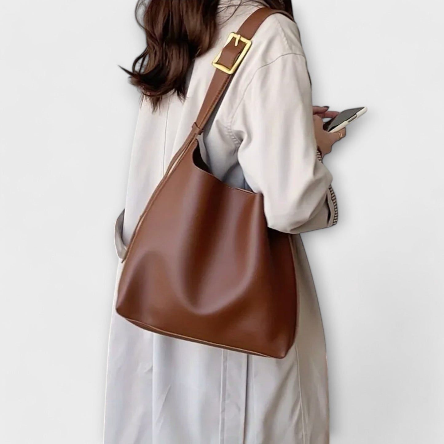 Olivia – Elegante bolso de cuero de hombro