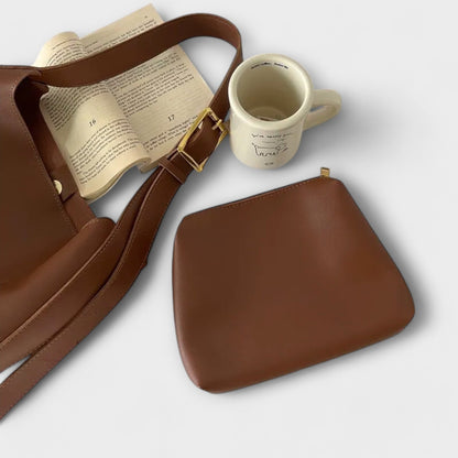 Olivia – Elegante bolso de cuero de hombro
