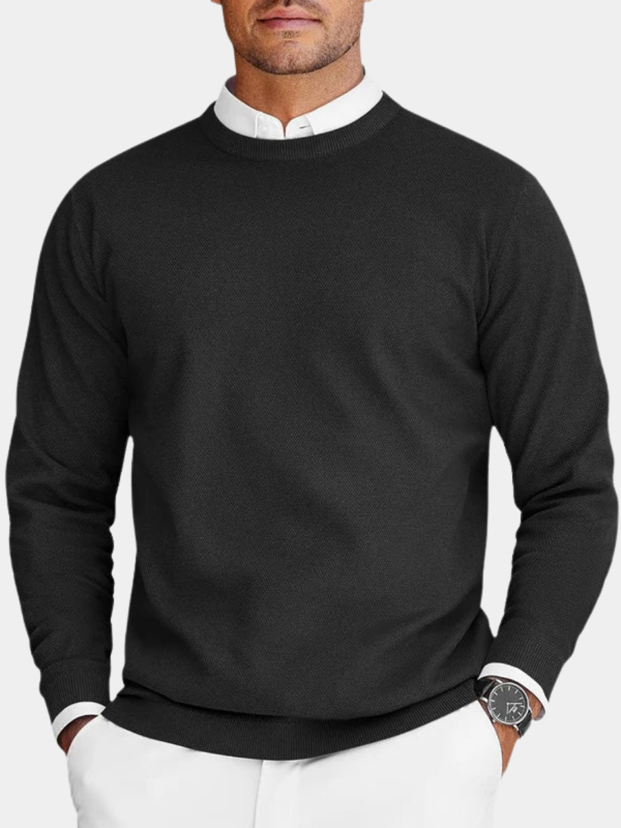 DELACROIX | SUÉTER DE CUELLO REDONDO PARA HOMBRE