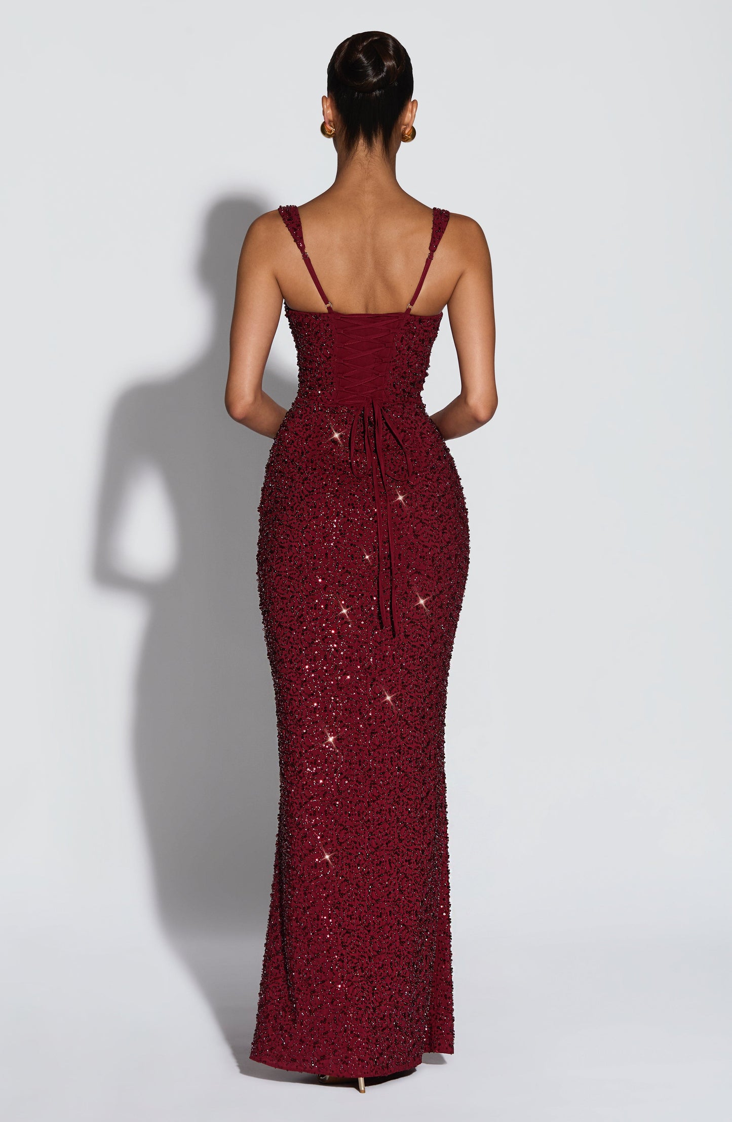 ROSALIND | Vestido maxi con escote cuadrado