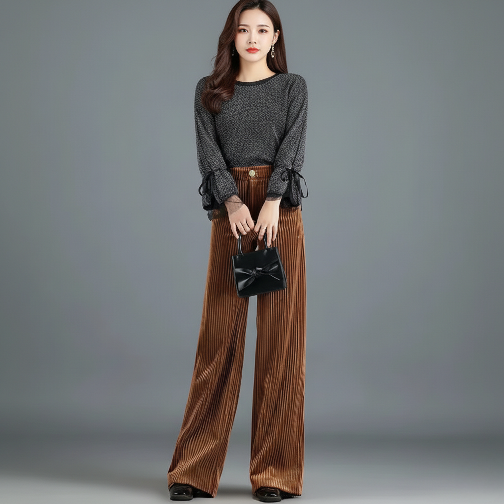 PRISCILA | PANTALON DE TERCIOPELO