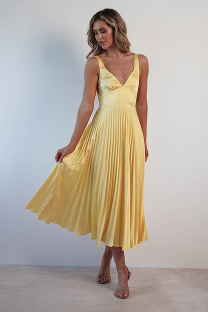 MALKA | Vestido maxi elegante con caída suave