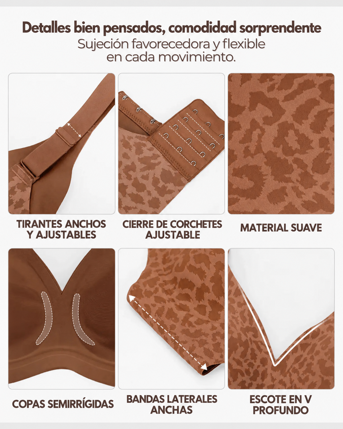 MONICA | SUJETADOR CÓMODO SIN AROS