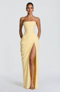 HANNAH | MAXI CON DRAPEADO