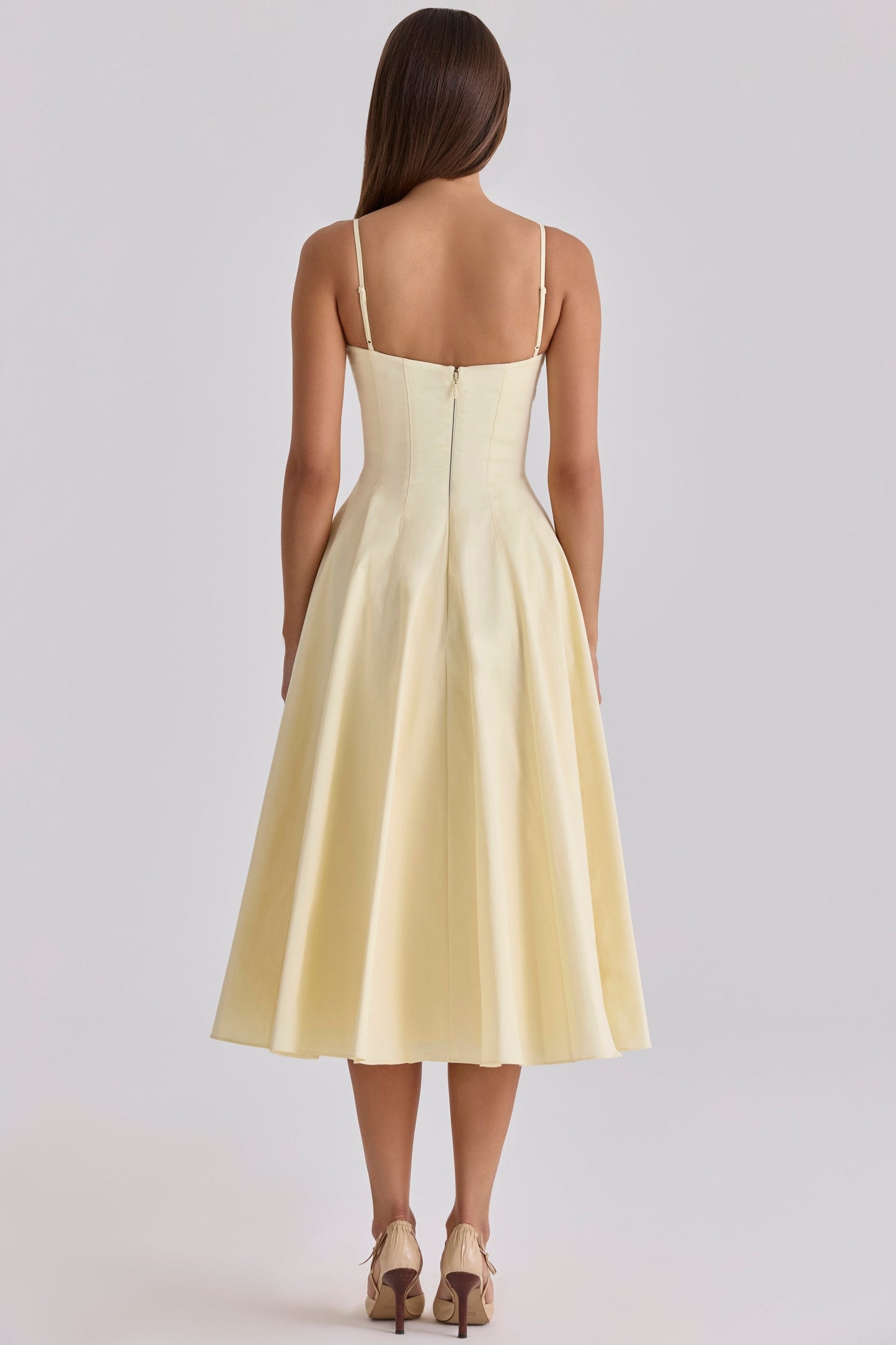 JASMYN | Vestido midi fluido